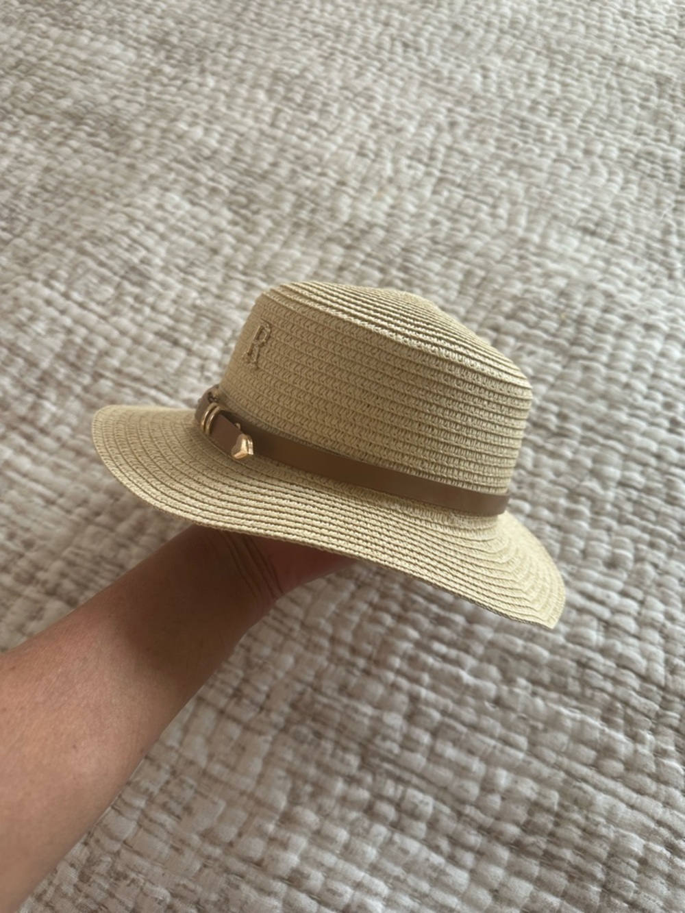 R Straw Hat - Picture 3 of 7